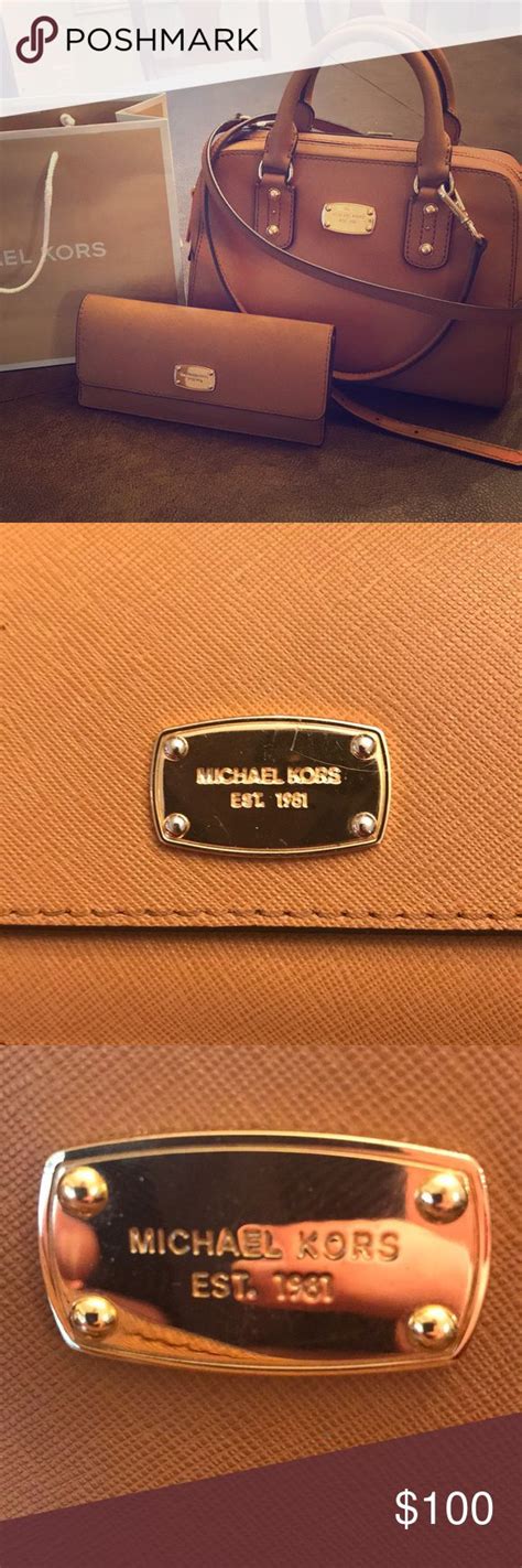 michael kors purse wallet combo brown gold|transparent purse Michael Kors Wallet.